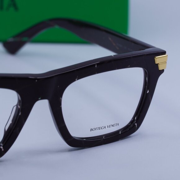 Bottega Veneta BV1059O 003 Rectangle Eyeglasses 51mm – Burgundy - Picture 2 of 9